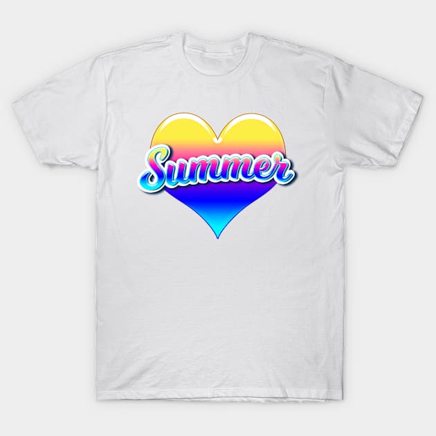 Summer Love T-Shirt by Toni Tees